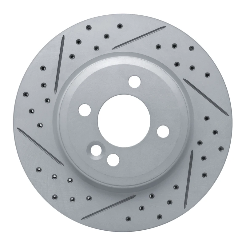 DFC 02-08 Mini Cooper (Excl Clubman Front Left Drilled & Slotted Geoperformance Rotor