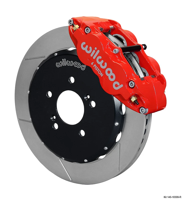 Wilwood Narrow Superlite 6R Vordere Hut Kit 12,88 Zoll Rot Honda S2000