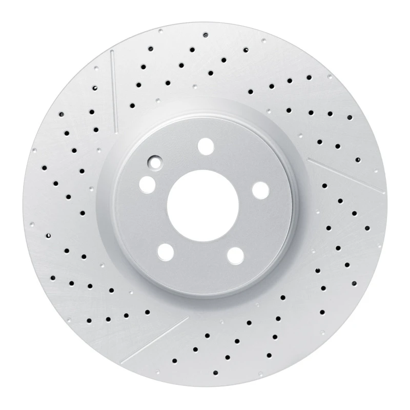 DFC 14-19 Mercedes-Benz CLA45 AMG Front Drilled GeoSPEC Coated Rotor and Slotted