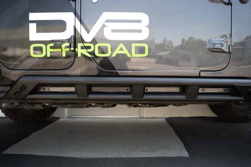 DV8 Offroad FS-15 Series Rock Sliders für 2018–2025 Jeep Wrangler JL 4-Türer