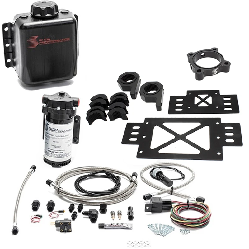Snow Performance Stg 1 Boost Cooler RZR Turbo Wasser-Methanol-Einspritzkit (SS-Geflochtene Leitung & 4AN)