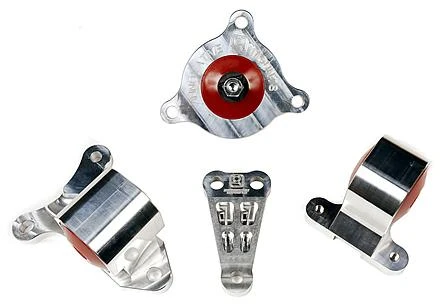 Innovative Motorhalterungen für 02-06 Acura RSX K-Series mit schwarzen Aluminium-Buchsen 60A (Manuelles Getriebe, nicht K24)