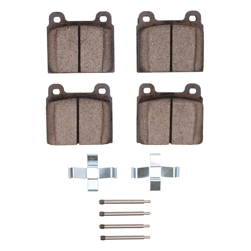 DFC 72-85 Volkswagen VanAGON Front 5000 Advanced Low Metallic Brake Pads and Hardware Kit