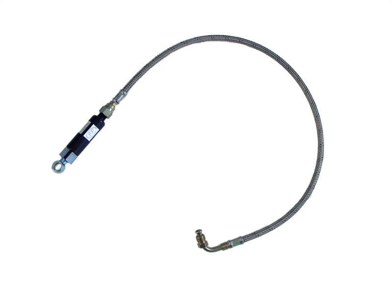 Forced Performance 2G DSM/GT Turbo Edelstahl-geflochtene Ölversorgungsleitung