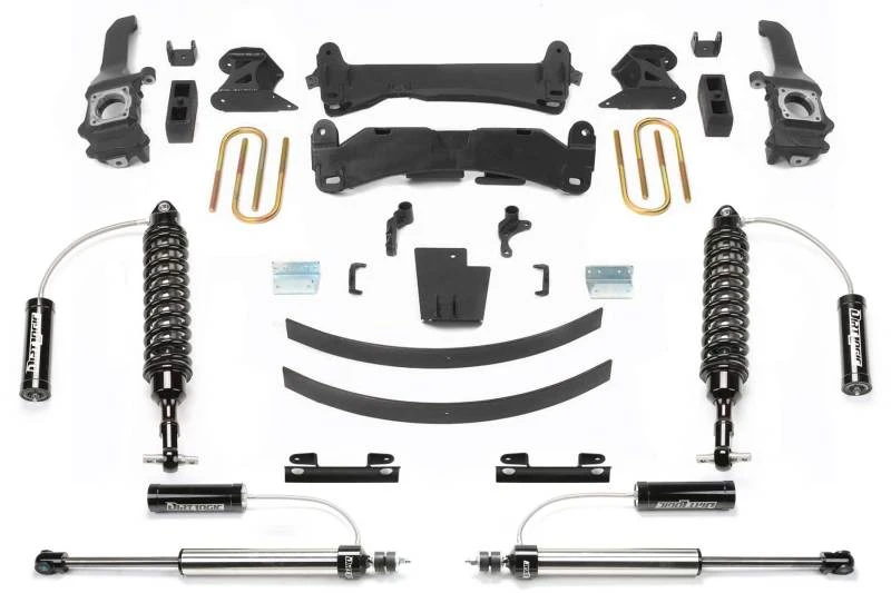 Fabtech 16-21 Toyota Tacoma 4/2WD 6 Loch-Modelle nur 6 Zoll Perf Sys w/Dlss 2.5C/O Resi & Rr Dlss Resi