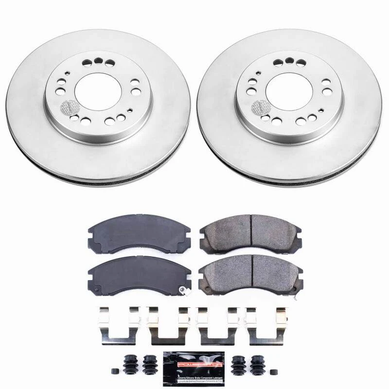 Power Stop 91-96 Dodge Stealth Front Z23 Coated Brake Kit