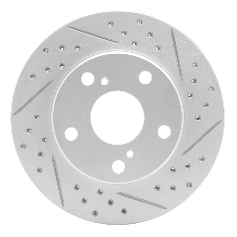 DFC 92-01 Toyota Camry Front Right Drilled & Slotted Geoperformance Rotor