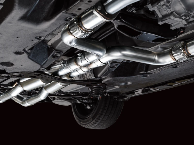 AWE 2023 Nissan Z RZ34 RWD Track Edition Catback Abgasanlage mit Chrom-Silber-Spitzen