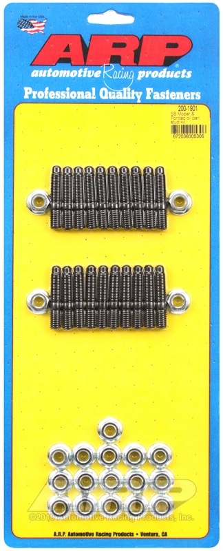 ARP Ölpanschrauben-Kit für SB Mopar und Pontiac