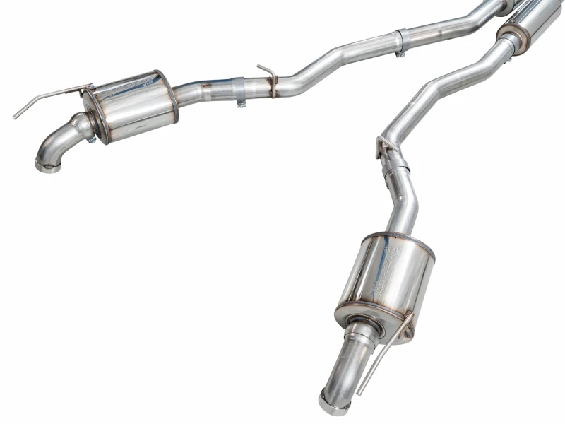 AWE Tuning 2021+ Ford Explorer Tremor 3.0TT 0FG Dual Rear Exit Exhaust w/ Bash Guard