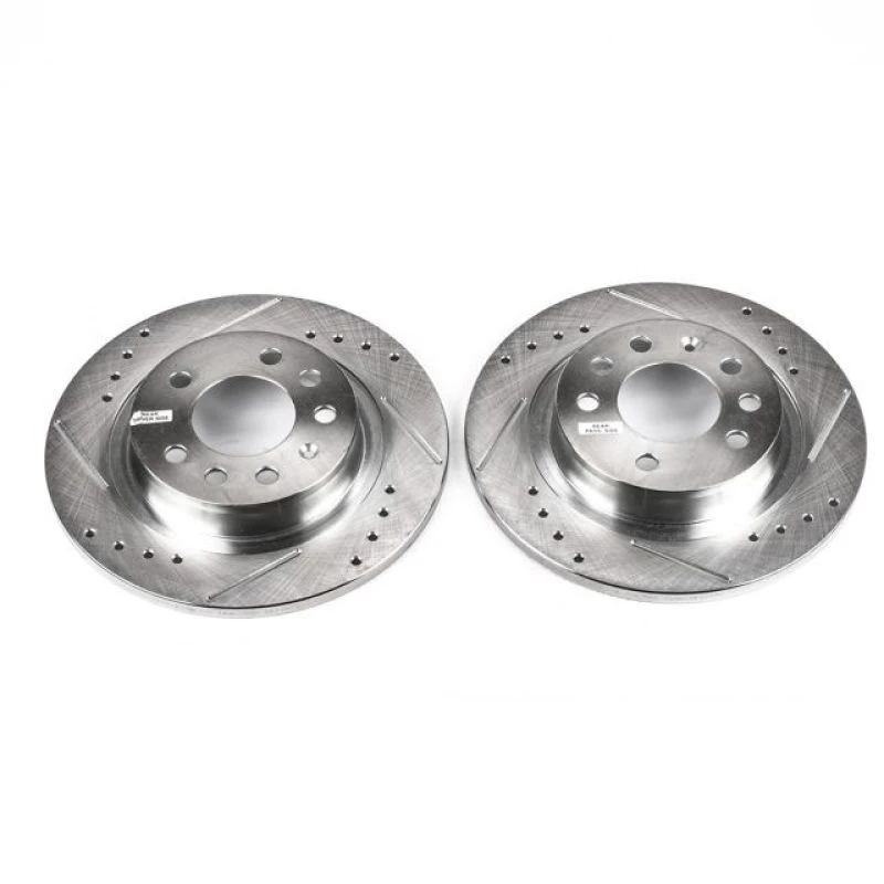powerstop_AR82109XPR-67944d6b7046c Power Stop 06-09 Pontiac Solstice Rear Evolution Drilled & Slotted Rotors - Pair