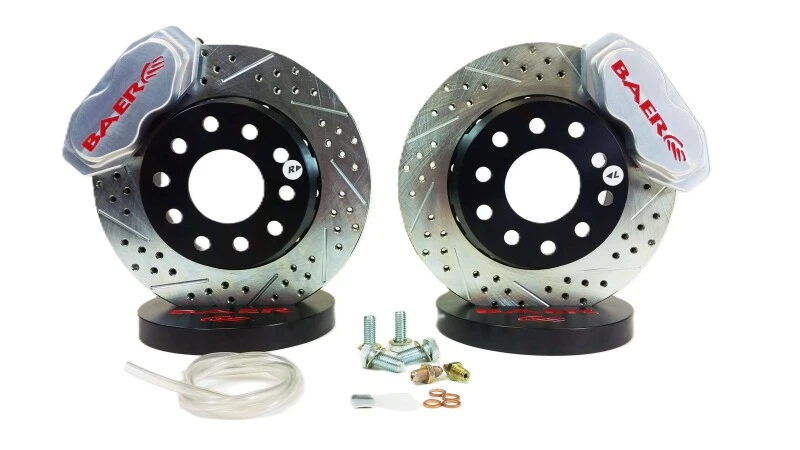 Baer Brakes 05-14 Ford Mustang 11in SS4+ Deep Stage Front SDZ Brake Kit - Clear