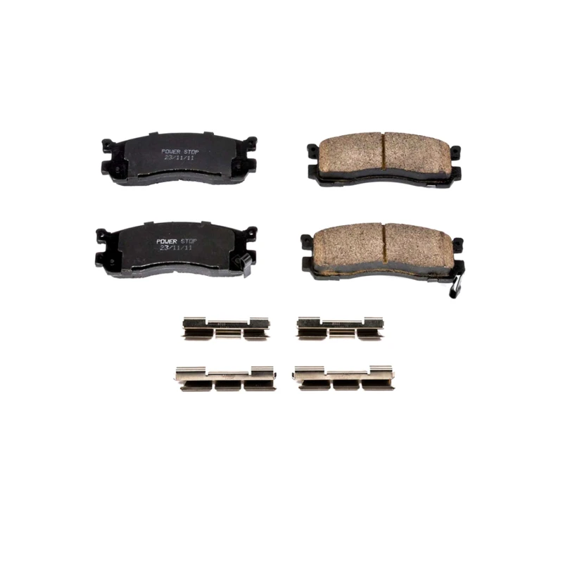 powerstop_17-553-679690a99ac61 Power Stop 92-95 Mazda 929 Rear Z17 Evo Ceramic Brake Pad w/Hardware