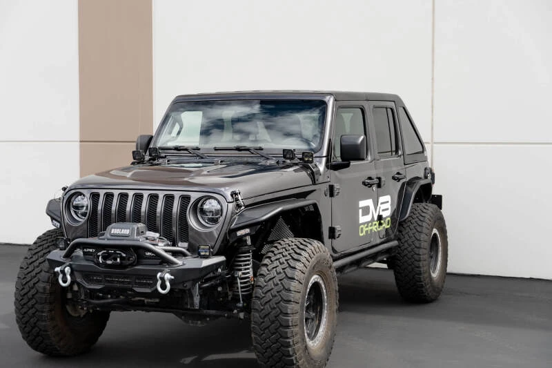 DV8 Offroad 2018+ Jeep Wrangler JL Razor Series Fastback Hard Top