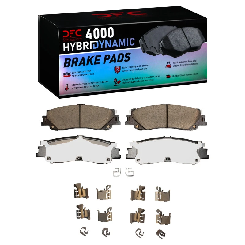 DFC 22-26 Toyota Tundra Rear 4000 Hybridynamic Brake Pads & Hardware Kit