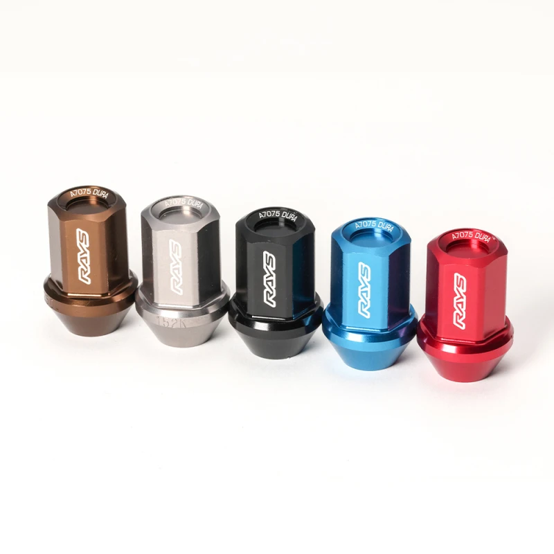 Rays Dura-Nut L37 Straight Type 6H 12x1.50 Lug Nut Set
