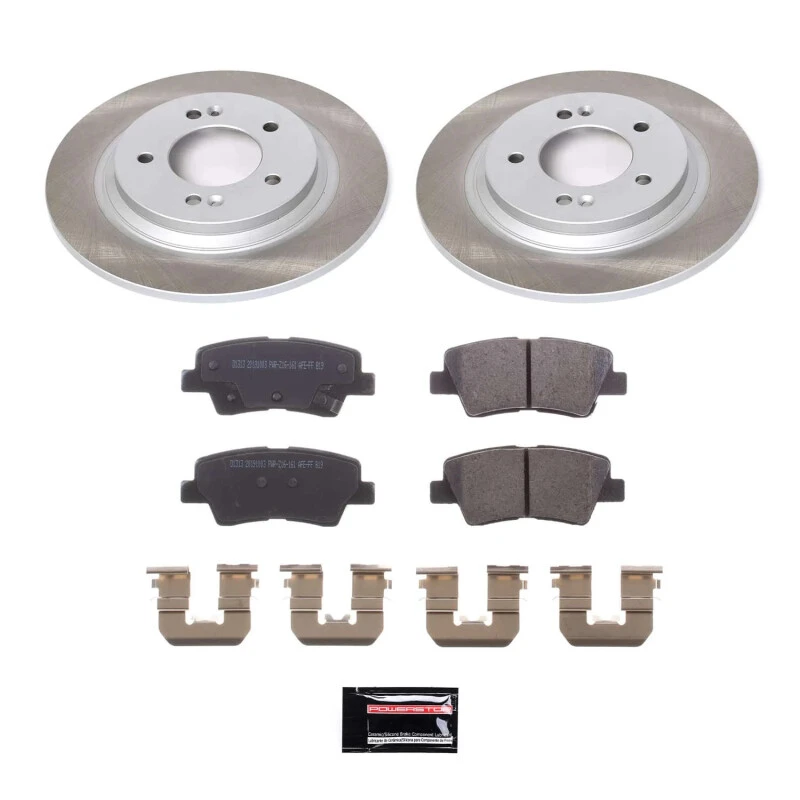 powerstop_SC7524-6795e6e48ccde Power Stop 17-20 Kia Soul EV Rear Semi-Coated Rotor Kit