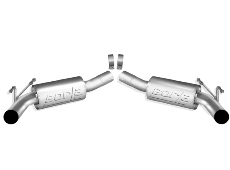 Borla 2010 Camaro 6.2L ATAK Exhaust System w/o Tips works With Factory Ground Effects Package (rear)