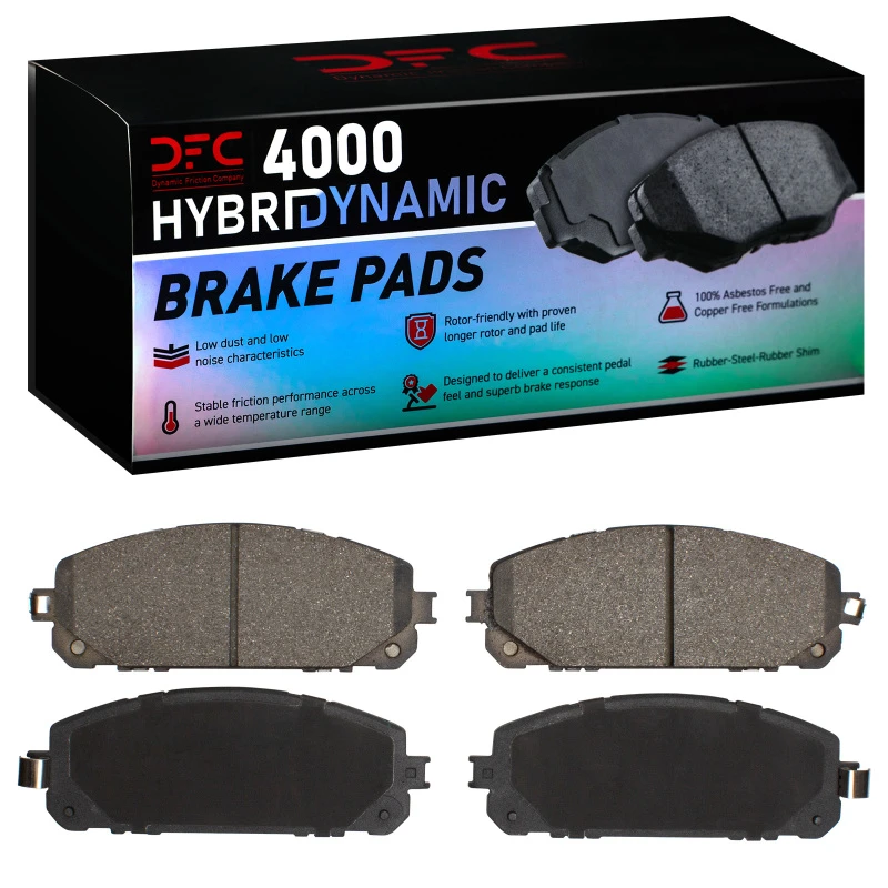 DFC 14-23 Jeep Cherokee Front 4000 Hybridynamic Brake Pads