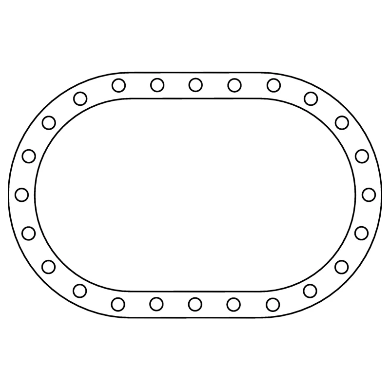 Cometic Kraftstoffzelle.062in Fiber Füllerdichtung - 24 Schrauben - Oval