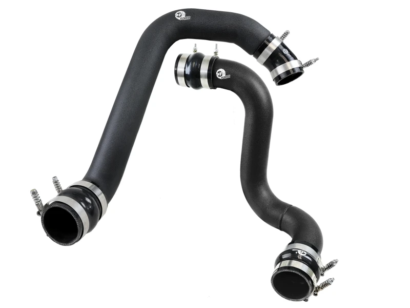 aFe Bladerunner 3 Zoll Intercooler Heiß- und Kaltseite-Rohre für 03-07 Ford Diesel Trucks V8-6.0L (td)
