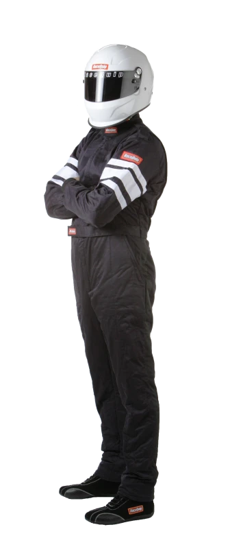 RaceQuip Black SFI-5 Suit - Medium