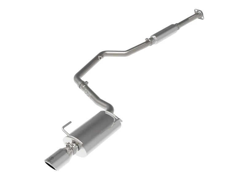 aFe POWER Takeda 12-16 Subaru Impreza 2.0L 2.5in 304SS CB Auspuff mit polierten Endrohren
