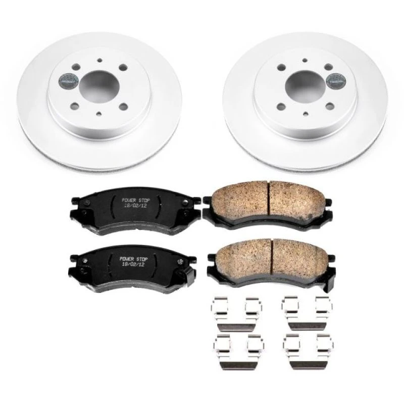 powerstop_CRK1515-67945b0d08295 Power Stop 91-92 Saturn SC Front Z17 Evolution Geomet Coated Brake Kit