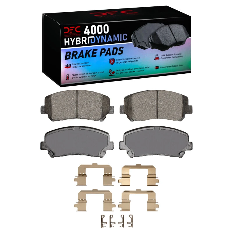 DFC 13-25 Mazda CX-5 Front 4000 HybriDynamic Brake Pads and Hardware Kit