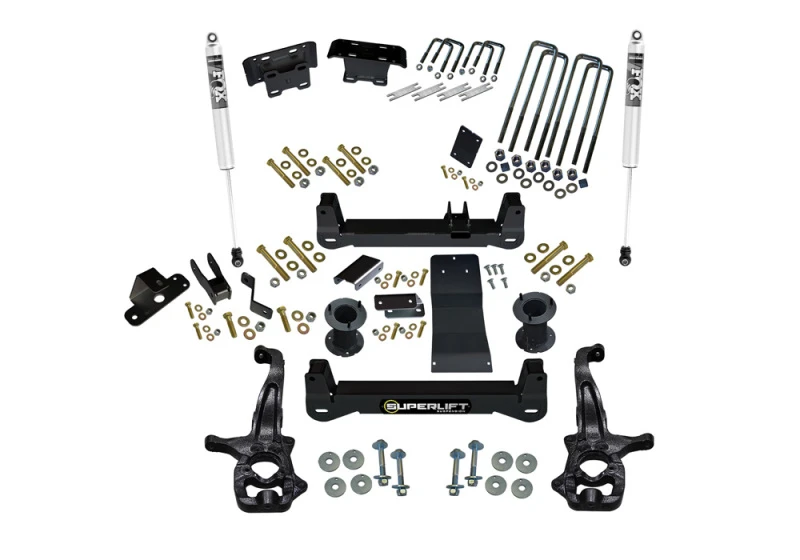 Superlift 6 Zoll Lift Kit für Chevrolet Silverado und GMC Sierra 1500 4WD