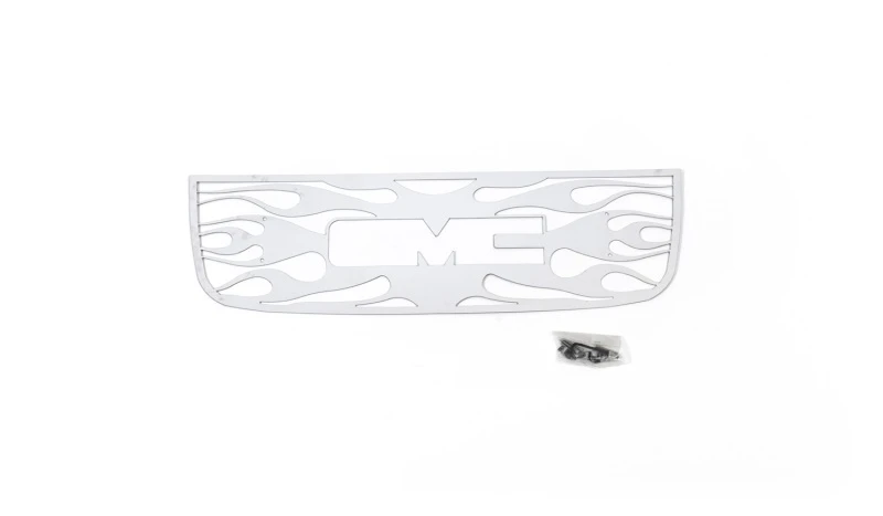 Putco 02-08 GMC Envoy mit Logo-Ausschnitt Flaming Inferno Edelstahlgrill