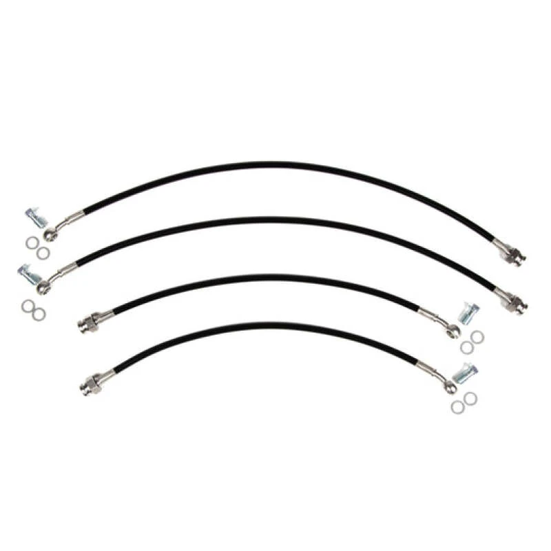 Chase Bays Caliper Brake Lines - Front & Rear Lines for 97-13 Chevrolet Corvette C5/C6