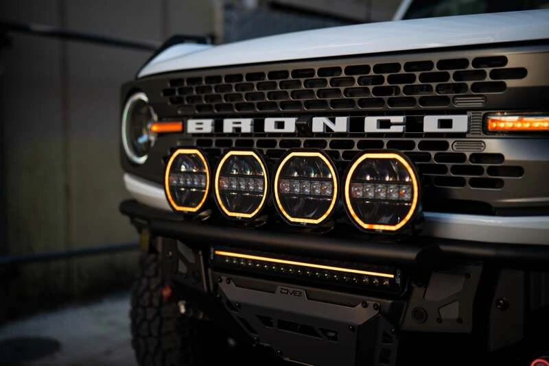 DV8 Offroad Elite Series 20in Dual Row Light Bar w/ Accent Light