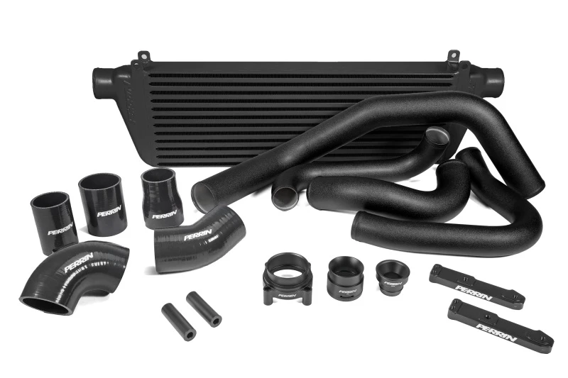 Perrin Front Mount Intercooler Kit for 22-23 Subaru WRX (Black Tubes & Black Core)