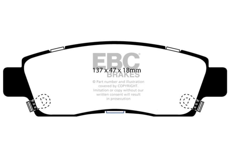 ebc_DP21672-67931f85dbefa EBC 07+ Buick Enclave 3.6 Ultimax2 Rear Brake Pads