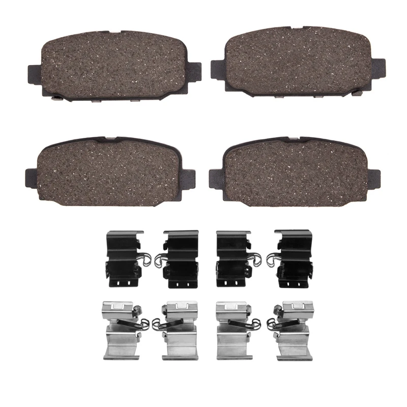 DFC 17-25 Jeep Compass Rear 4000 HybriDynamic Brake Pads and Hardware Kit