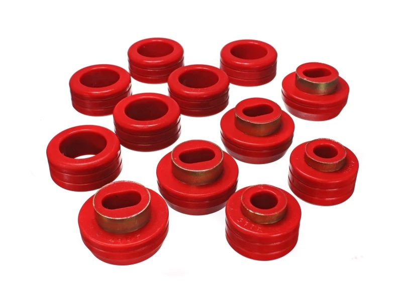 Energy Suspension 83-04 GM S-10/S-15 PU 2WD/4WD Rote Karosserie (Cab) Halterung