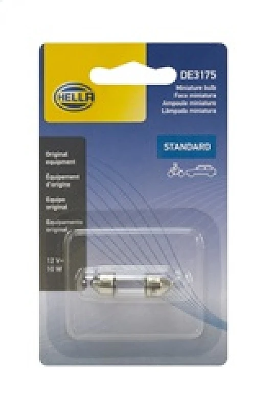 Hella Glühbirne 3175 12V 10W Sv858 T325 10X31 Sb