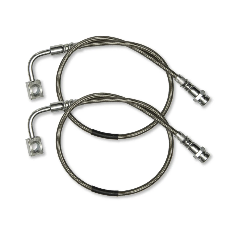 Rock Krawler Long Travel Edelstahl-Bremsleitungen für 07-18 Jeep Wrangler JK/JKU
