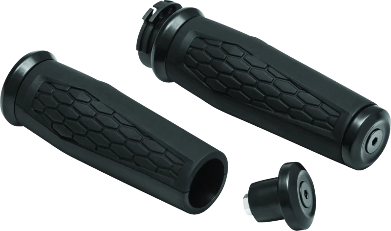 Kuryakyn Hex Grips Dual Cable Black