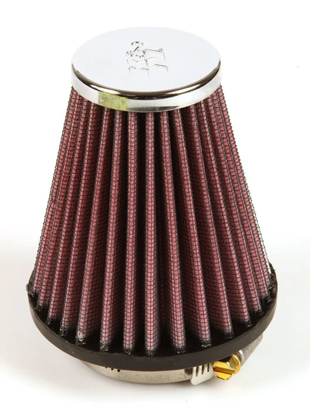 K&N Universal-Chrom-Filter 2,063 Zoll Flansch-ID x 3,5 Zoll Basis-OD x 2 Zoll Oben-OD x 4 Zoll H