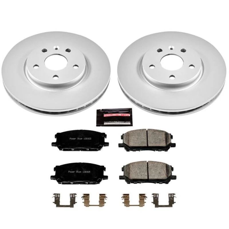 powerstop_CRK196-679460993966e Power Stop 04-06 Lexus RX330 Front Z17 Evolution Geomet Coated Brake Kit