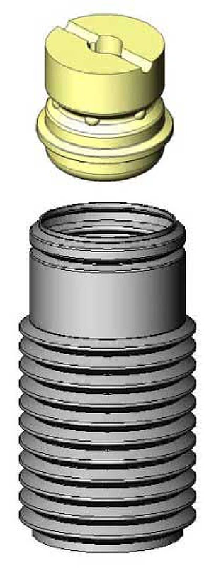 KYB-Stoßdämpfer & Struts-Staubgummis vorne & hinten BMW 325xi 2001-05 BMW 330xi 2001-05 BMW 525 Serie 2001