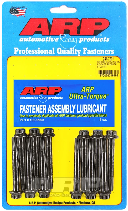 ARP Rocker Pedestal Rocker Stud Kit für Dodge Cummins 24V
