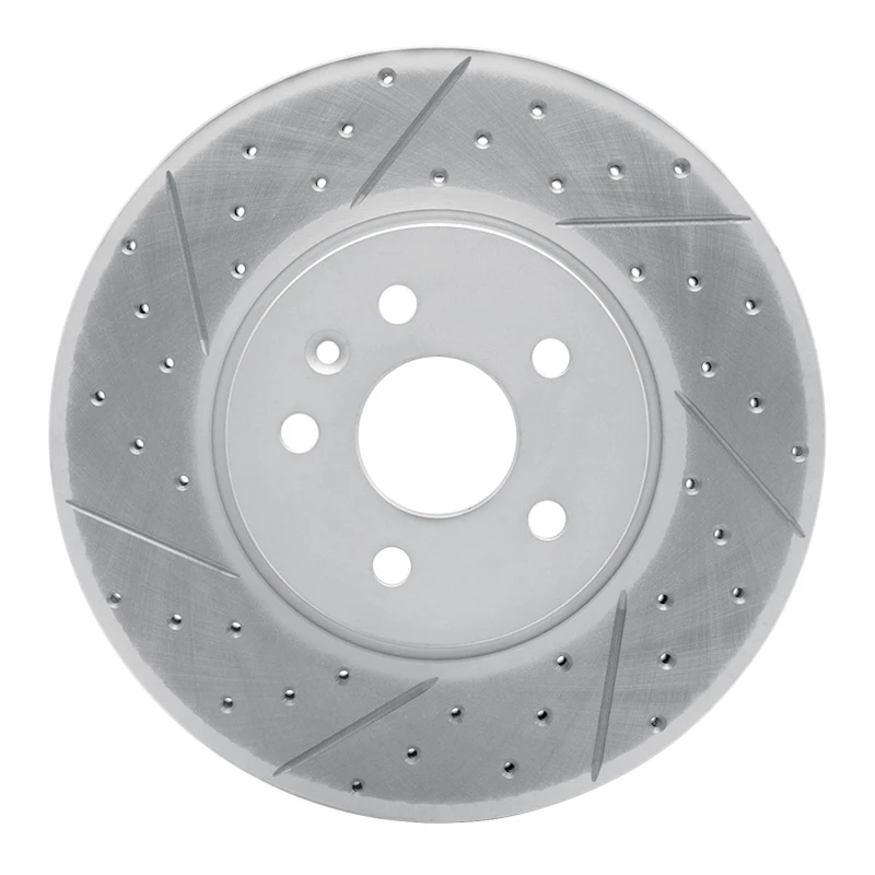 DFC 13-22 Buick Encore Front Left Drilled & Slotted Geoperformance Rotor