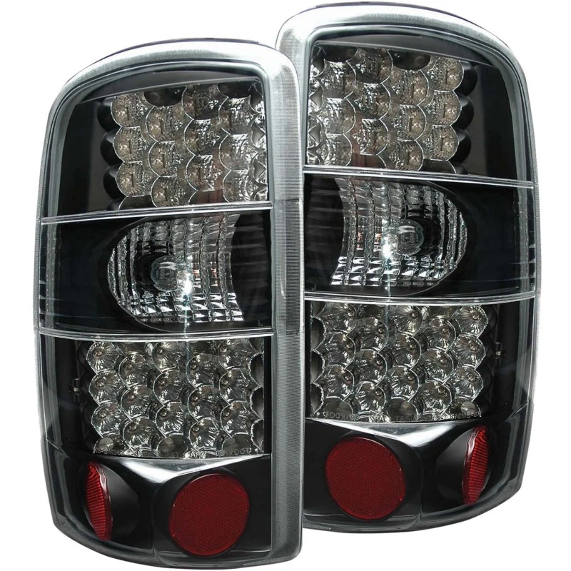 ANZO 2000-2006 Chevrolet Suburban LED-Rückleuchten Schwarz