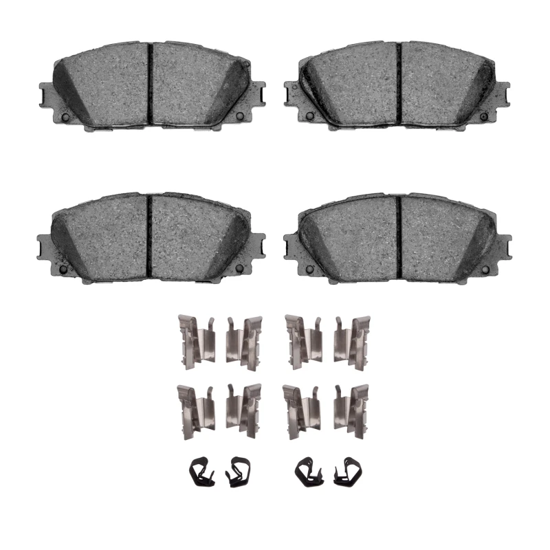 DFC 12-19 Scion IQ Front 5000 Advanced Ceramic Brake Pads and Hardware Kit
