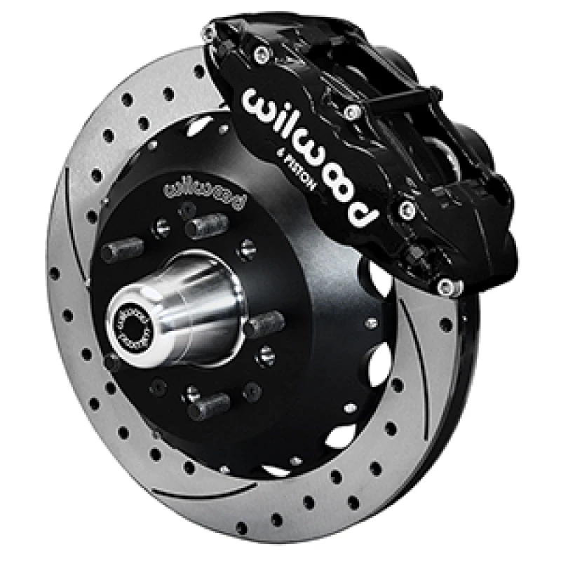 Wilwood 55-57 Chevy Bel Air Superlite 6R Kit, 5 x 4,50 Zoll/4,75 Zoll Nabe - 12,88 Zoll D&S Rotor