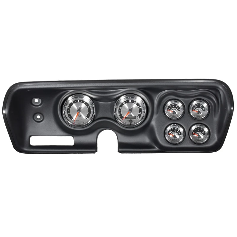 autometer_7030-6792eb730f48a Autometer American Muscle Anzeige Kit 6-teilig Bbody/Chrgr/Rdrunr/Sat 71-74 Tach/Mph/Kraftstoff/Oelldruck/Wassertemperatur/Volt