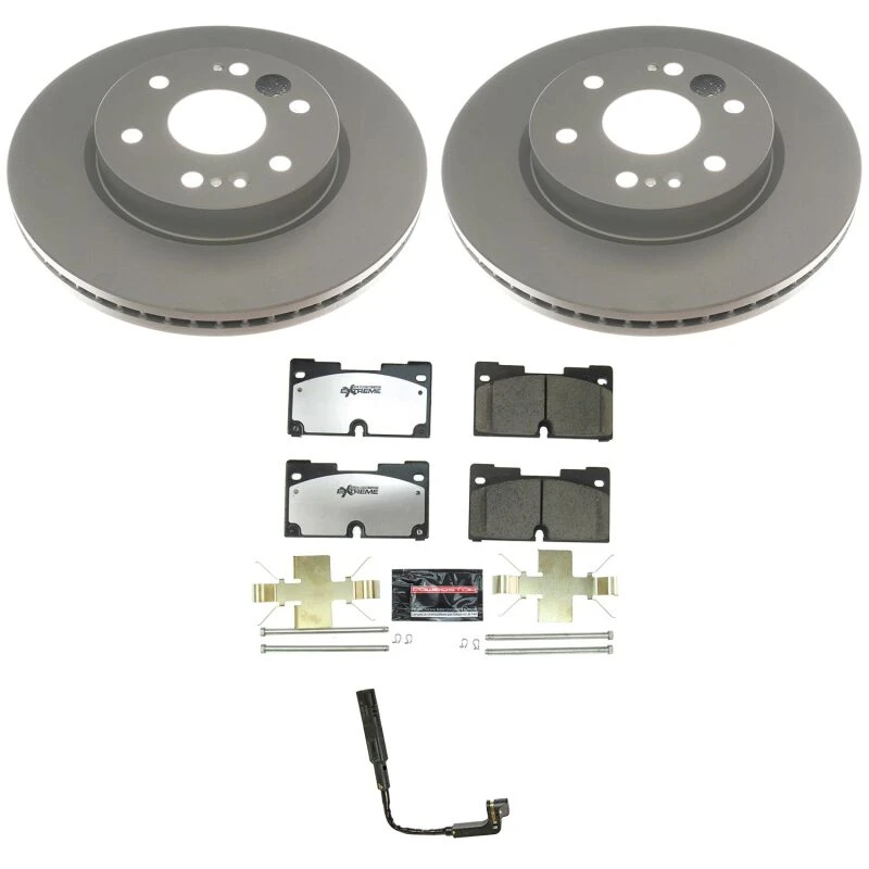 Power Stop 21-24 Cadillac Escalade Front Z36 Coated Truck & Tow Brake Kit